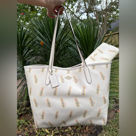 ▶️ COACH ◀️ Lipstick City Tote & Wallet Set, YOU GET BOTH!💋
